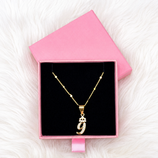 G initial Necklace