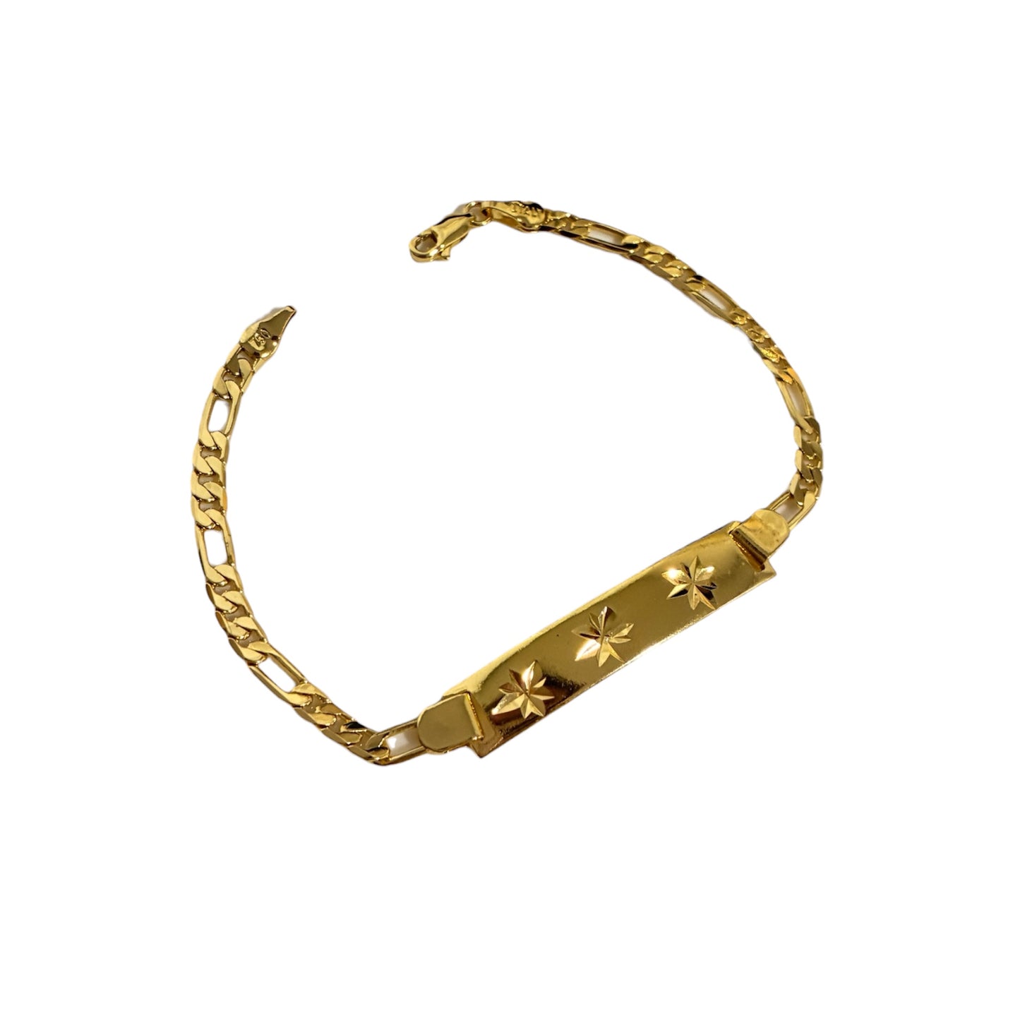 Gold Cut Bracelet