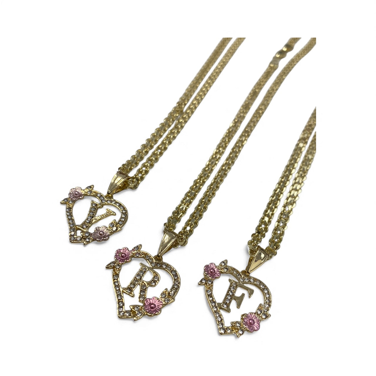 Tejido Chino Necklace & initial pendant