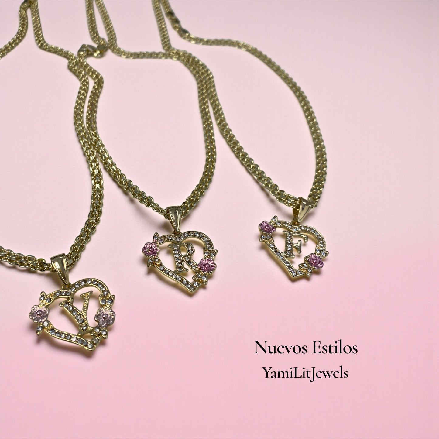Tejido Chino Necklace & initial pendant