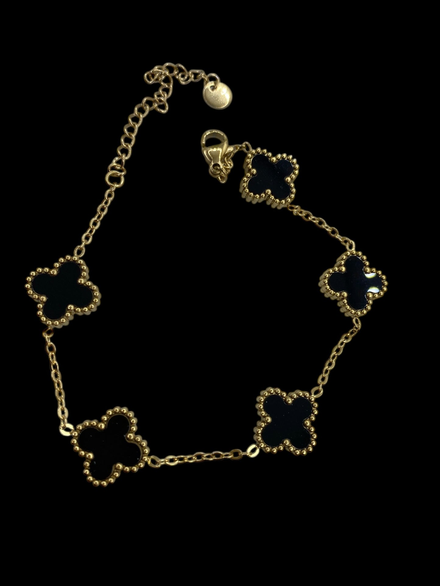 Clover Stain Steel Bracelet